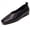 Black, variant on CHICVOMEY Dressy Shoes for Women Flats Penny Loafers with Memory Foam Insole Slip-On Flats for Casual & Work