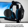 thumbnail image 4 of Auriculares para juegos Logitech G432 Wired 7.1 Surround Sound Negro/Azul, 4 of 7