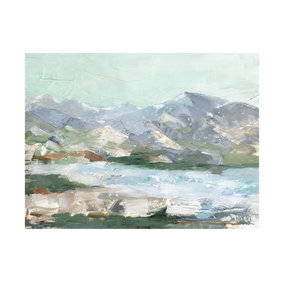 Ethan Harper 'Pastel Mountain View I' Canvas Art