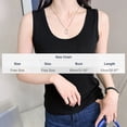thumbnail image 3 of ITSAME Women's Tank Tops Scoop Neck Stretchy Sleeveless Shirts Summer Tunic Casual Tops Pink Size Free Size, 3 of 5
