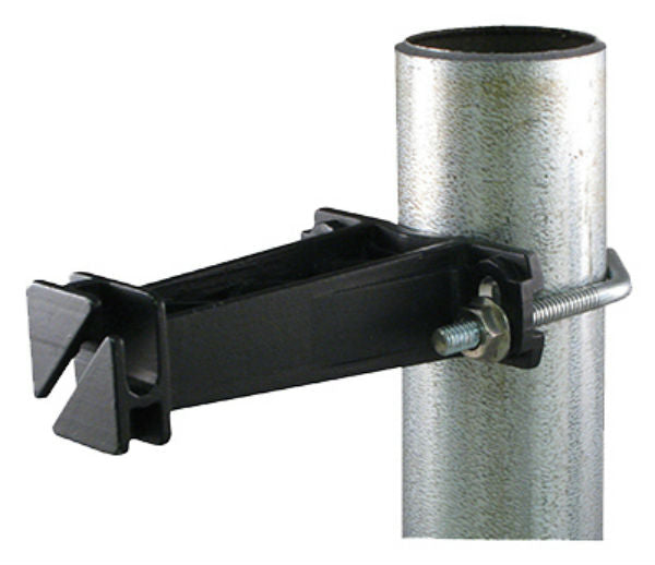 10 Pack Black Electric Fence Insulator For Chain Link Posts Top Rail T