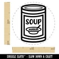 thumbnail image 2 of Can of Soup Rubber Stamp for Scrapbooking Crafting Stamping - Medium 1 Inch, 2 of 7