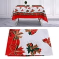 thumbnail image 1 of Tebru Table Cover Tablecover Christmas Polyester Printing Anti Fouled Dinner Tablecloth Cover Decor for Home Kitchen Dinner Party, 1 of 7