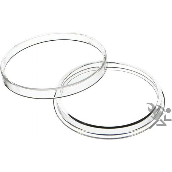 OnFireGuy Air-Tite Brand 2oz Silver Round Direct Fit 47.12mm Coin Capsule Holders Qty: 3