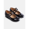 thumbnail image 2 of Wonder Nation Toddler Girls' Double Strap Patent Dress Shoes, 2 of 5