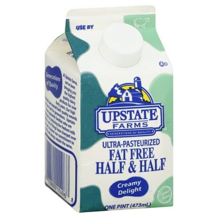 Upstate Niagara Upstate Farms Half and Half, 1 pt