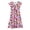 1942Pink3799, variant on Toddler Girls Dresses Casual Party Flutter Sleeve Colorful Print Tiered Dress For Kids Comfortable Stretchy Waist Spring Summer Fall Dresses Cute O-Neck Sundress