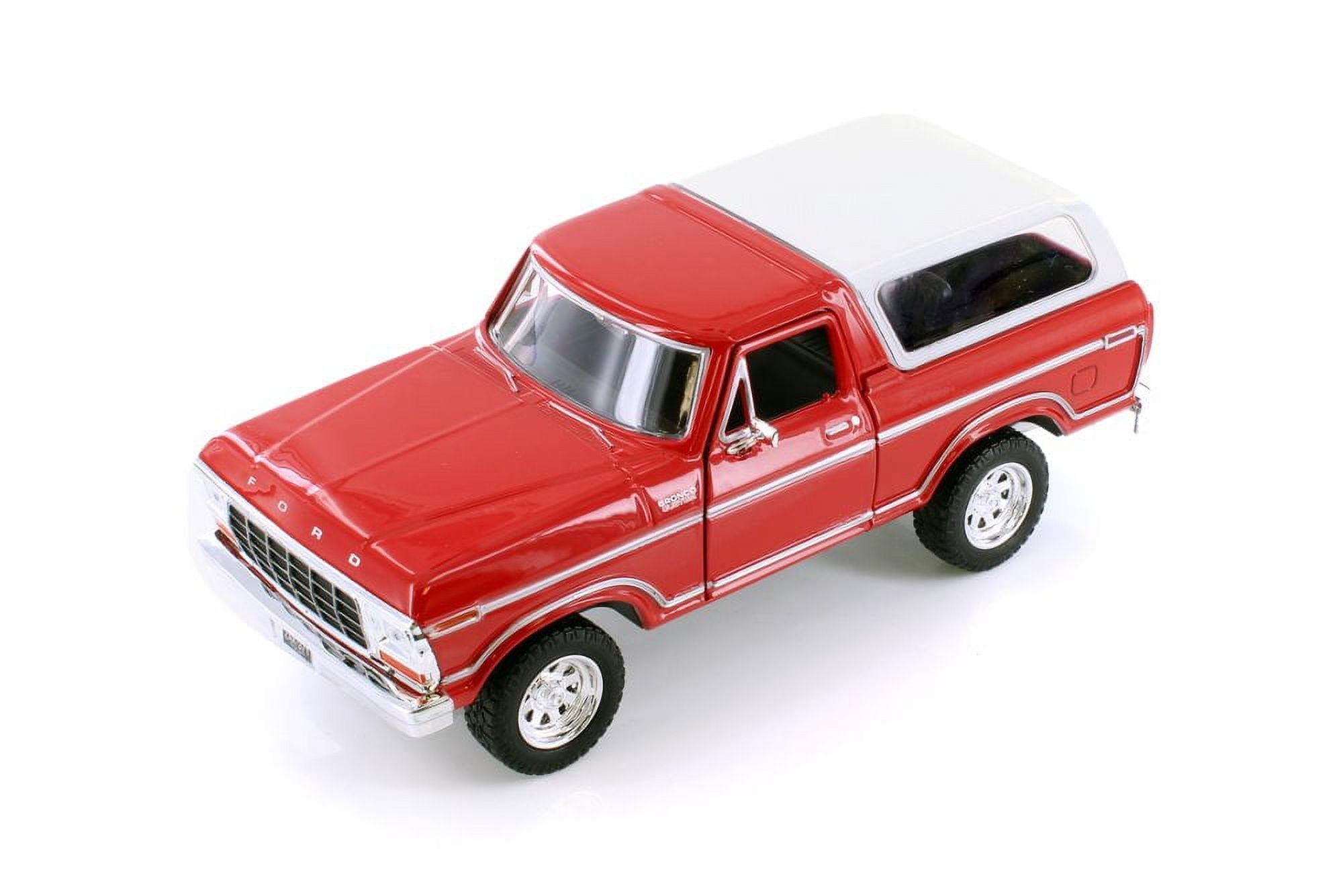 1978 Ford Bronco, Red - Showcasts 71373WR - 1/24 Scale Diecast Model Car