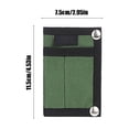 thumbnail image 3 of Vintage Button Wallet - Lightweight Travel Wallet with Multi Card Slots & Bill Compartment, Compact 4.53x2.95x0.39in, Durable Canvas Organizer for Men & Women, Secure Closure, Easy Carry, 3 of 6