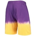 thumbnail image 3 of Men's Mitchell & Ness Purple/Gold Los Angeles Lakers Hardwood Classics Authentic Shorts, 3 of 3