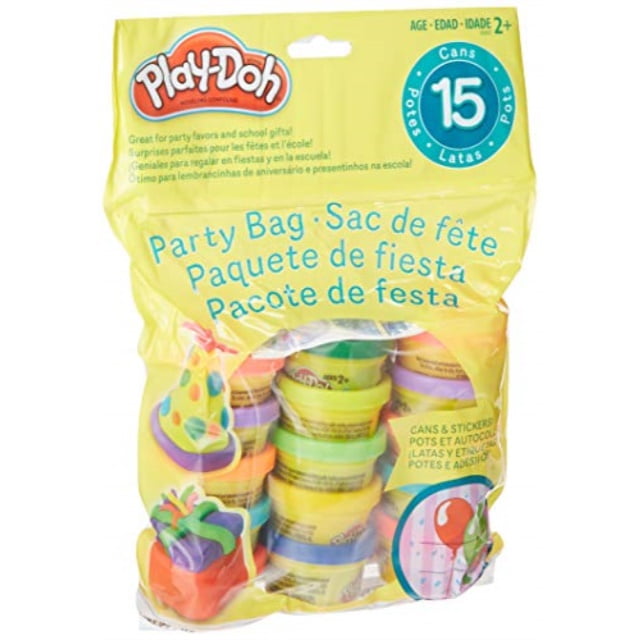 PlayDoh UPC 2 X Party Bag Dough, 15Count (Assorted Colors), 2 Pack