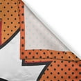 thumbnail image 3 of Ambesonne Pi Kitchen Curtains, Greek Letter Half Tone Dots Art, 55"x45", Orange Grey, 3 of 3