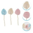 thumbnail image 6 of Masteelf 3 Pieces Assorted Color Cotton Rope Leaf Decor for Home Ornament and Flower Arrangement 7 Inch, 6 of 8