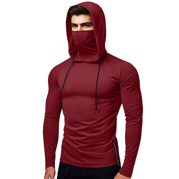 WILLBEST Sudaderas para Hombre, Sudadera Informal con Capucha para Hombre, Jersey De Manga Larga, Color Sólido, Sudadera con Capucha Cómoda para Uso Diario Chica
