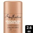 thumbnail image 3 of SheaMoisture Plant Based Women's Whole Body Invisible Deo Stick, Coconut & Hibiscus, 2.6 oz, 3 of 10
