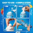 thumbnail image 4 of Botella de agua Cirkul Grip Squeeze 650 ml con tapa deportiva libre de BPA, 4 of 9