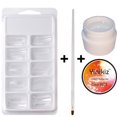 thumbnail image 1 of Heliisoer Crystal Nail Extension Gel Three-piece Set Phototherapy Gel To Extend Nails, 1 of 2