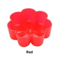 thumbnail image 3 of Bewildely Molde de pastel cocina silicona antiadherente molde para hornear pudín Cupcake Muffin taza reutilizable hecho a mano DIY gelatina para hornear Herramientas y accesorios para hornear Rojo Bewildely HA074922-06, 3 of 6