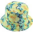 thumbnail image 5 of CoCopeaunts Cotton Bucket Hat for Women Summer Beach Fashion Reversible 2 Side Wearable Sun Hats Girls Packable Fisherman Hat, 5 of 8