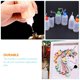 thumbnail image 4 of 10 botellas de pegamento con punta de aguja, botellas aplicadoras de pegamento, botellas para pintura acrílica, 4 of 6