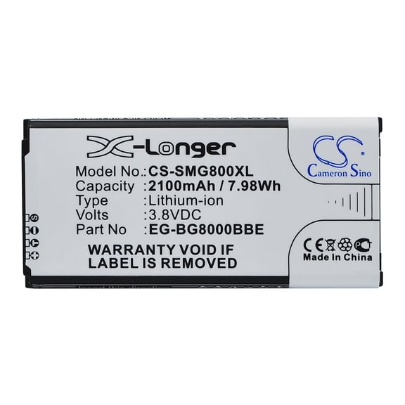 2100mAh EB-BG800CBE EB-BG800BBE EG-BG800BBE Battery for Samsung SM-G800H Galaxy S5 Mini SM-G800Y SM-G800 Galaxy S5 Dx SM-G800F S