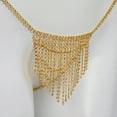 thumbnail image 3 of HOOUN Women's Bohemian Diamond Fringed Sexy Waist Chain Thong Chain Nightclub Briefs-Silver, 3 of 6
