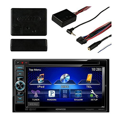 New Kenwood DDX372BT 2Din Multimedia DVD Receiver Metra Axxess ASWC1