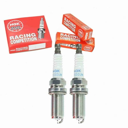 2 pc NGK 4654 Racing Spark Plugs for 5347 IKH27 Ignition Wire Secondary