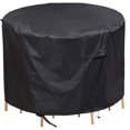 thumbnail image 1 of Cubierta para mesa de jardín, Cubierta para muebles de jardín Lona impermeable de poliéster 210D Cubierta para muebles de jardín Cubierta para muebles a prueba de polvo para mesas de jardín, sillas, sofá,280*110 CM oso de fresa Electrónica, 1 of 5