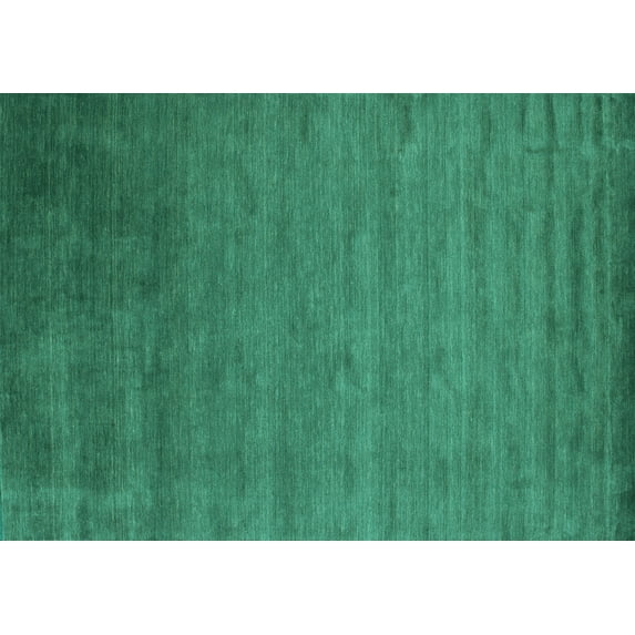 Ahgly Company Indoor Rectangle Abstract Light Blue Contemporary Area Rugs, 6' x 9'