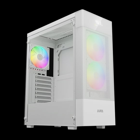 Gabinete Gamdias AURA GC5 Elite ARGB Digital Gabinete Gamdias AURA GC5 ARGB