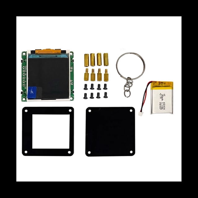 ESP32 C3 Placa de Desarrollo Pantalla LCD de 1,44 Pulgadas Baratijas de Escritorio Mini TV PortáTil Colgante PortáTil Lvgl Spaceman St7735,A