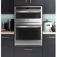 thumbnail image 2 of GE Appliances PT7800SHSS 30 Inch Electric Double Wall Oven/Microwave Combo Stainless Steel, 2 of 5