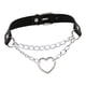 thumbnail image 3 of Gargantilla ajustable collar Corazón encanto gótico Yuyangstore gargantilla collar, 3 of 8