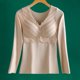 thumbnail image 1 of Ropa interior térmica para mujer, de invierno, autocalentable, cálida y sin costuras, de forro polar, resistente al frío., 1 of 4