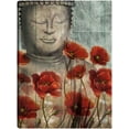 thumbnail image 1 of Cuadro Decorativo - Buda floral Jr  Impresión en canvas, estrechado., 1 of 2