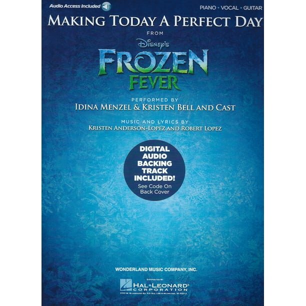 Making Today a Perfect Day (from Frozen Fever)