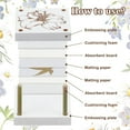 thumbnail image 3 of 1set Press Flower Tool sets with Wood Book Binding Machine & Fibre Drying Plate & Sponge Mat Translucent Tracing Paper White 10~49.8x22~50x8.7mm Hole: 4mm, 3 of 6