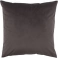 thumbnail image 2 of Ren-Wil Coussin Carré Marron, Gris Foncé, 2 of 2