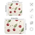 thumbnail image 4 of Yayeee Dish Drying Mat for Kitchen Counter 16"x18" Microfiber Absorbent Pad, Beige Cherry, 4 of 7