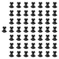 thumbnail image 3 of S SERENABLE 50Pcs Electric Fence Insulators for 9.5mmdiameter Middle Rod Easy to Install DIY Black, 3 of 9