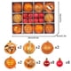 thumbnail image 3 of Decoraciones de Halloween, adornos de Halloween, regalos de Halloween, juego de adornos para árbol de Navidad, adornos irrompibles, decoración colgante para árbol de fiesta, 24 piezas para colgar en l, 3 of 5