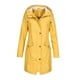 thumbnail image 2 of Chaqueta de mujer Hugo Chubasquero impermeable Amarillo, 2 of 10