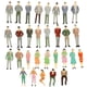 thumbnail image 1 of 30 figuras de personas en miniatura, figuritas diminutas, mini figuras, figuras en miniatura, 1 of 7