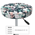 thumbnail image 4 of KLL Cute Poodle Dog Round Bar Chair Cushion Cover ,Bar Stool Protector with Elastic, Soft Washable, 4 of 6