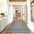 thumbnail image 1 of Outdoor Reversible   Area Rug - 8x10   - Texas - Black White, 1 of 1