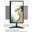 thumbnail image 6 of Mount-It! Adjustable Height Desk Monitor Tilt Mount, 6 of 6