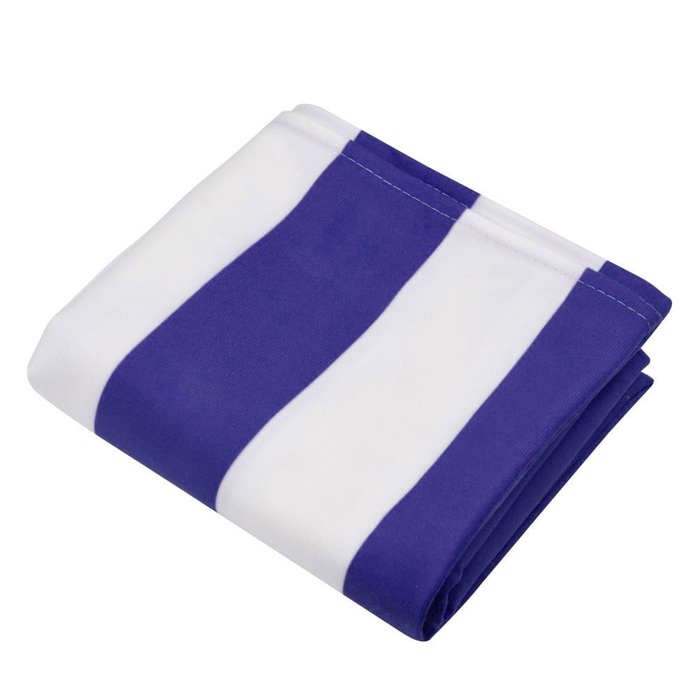 Striped Extra Large Microfibre Lightweight Beach Towel Quick Dry Travel Towel 