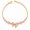 Gold, variant on Women's Rhinestone Bow Bracelet, Silver or Gold Tone