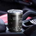thumbnail image 4 of 30oz Math Equations Geometric Shapes Black Pattern Tumblers Stainless Steel Tumbler with Lid and Straw,Vacuum Insulated Double Wall Travel Tumbler Cups Mug with Cleaning Brush for Coffee,Tea, 4 of 7